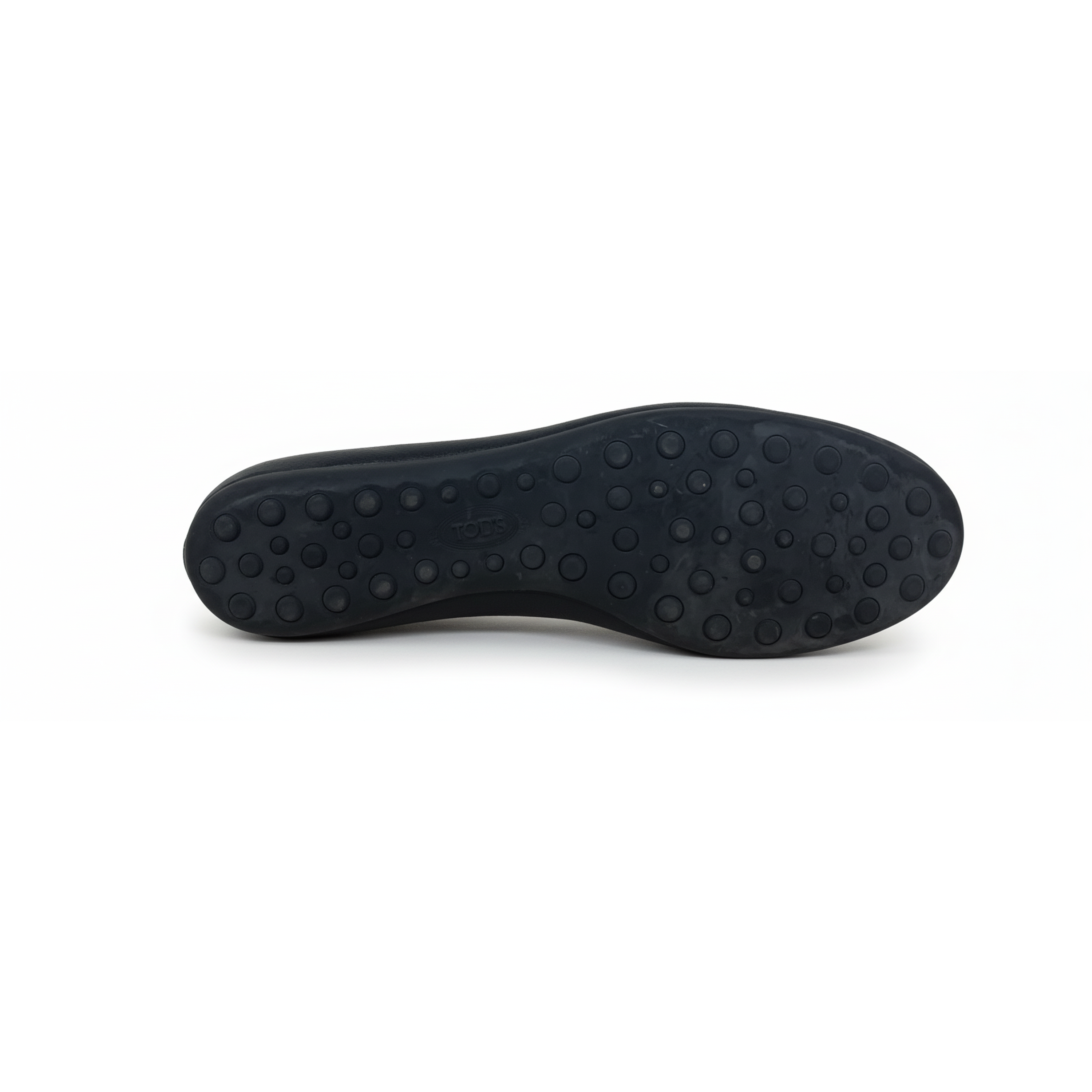 Tods Leather Ballerina Flats in Black