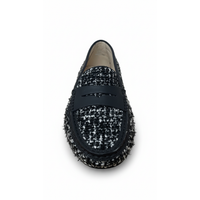 Tods Leather T-Bar Loafers with Gommino Sole