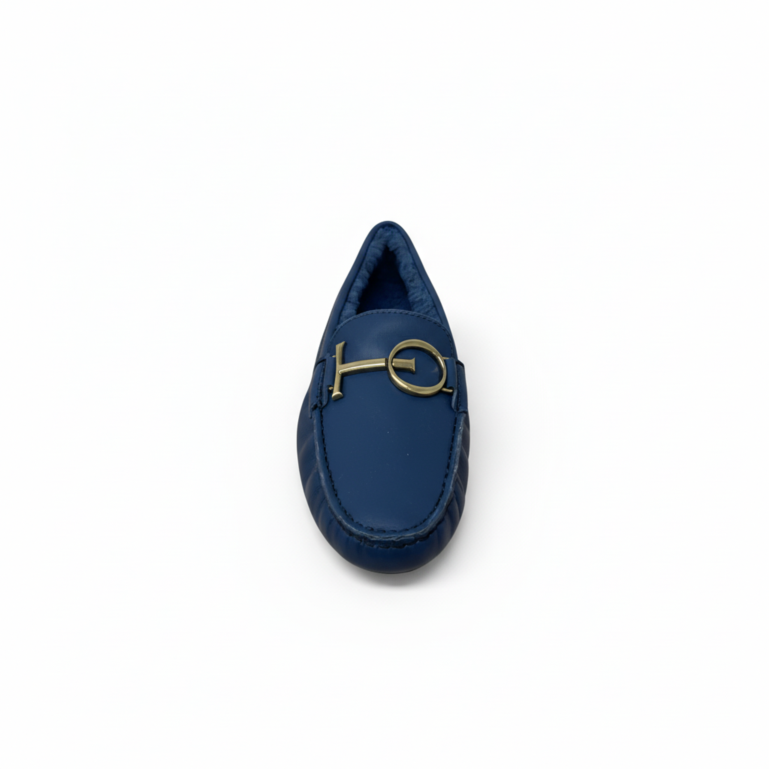 Tods Leather Gommino Driving Loafers in Blue