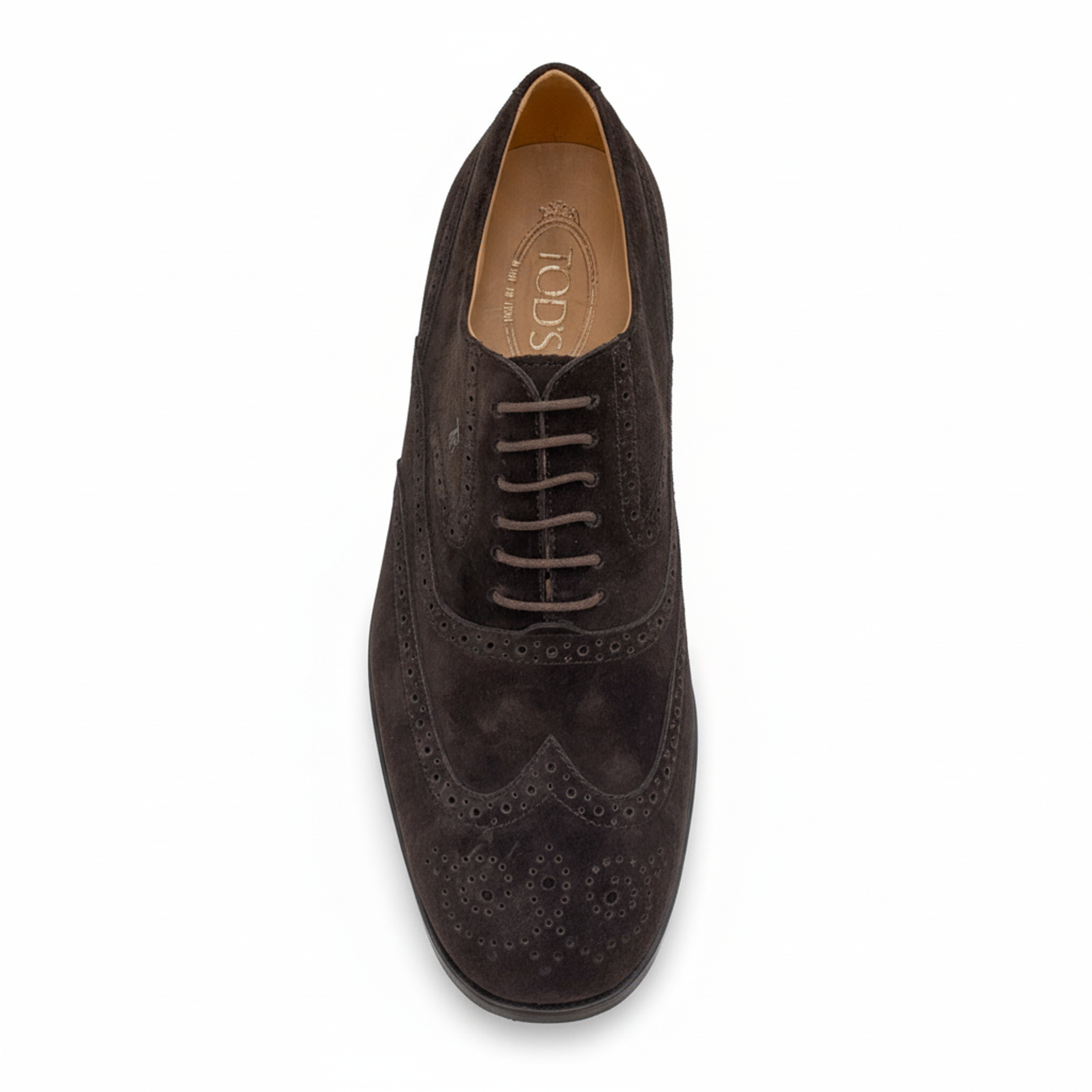 TODS MENS DRESS SHOES IN BROWN