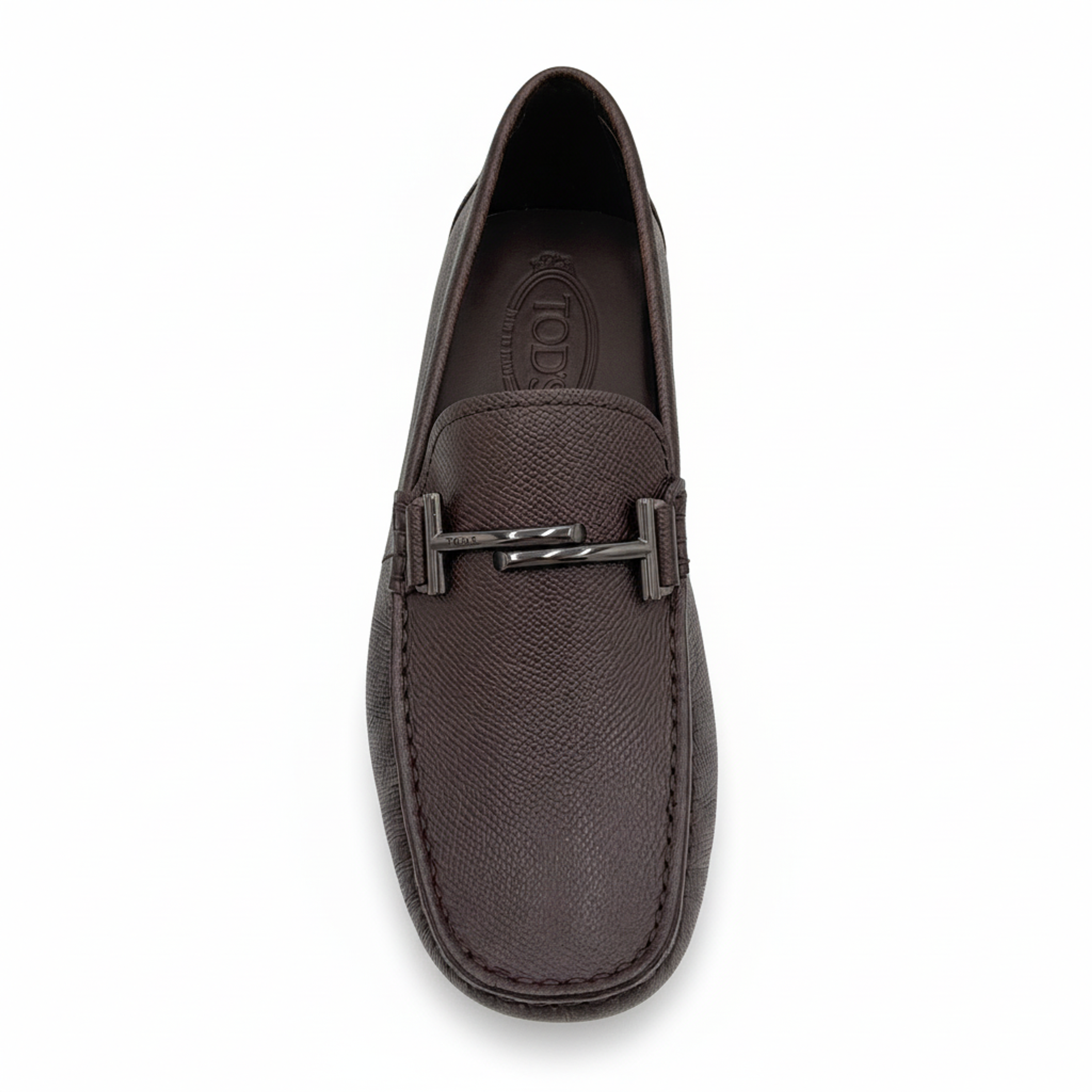 TODS MENS LOAFERS IN BROWN