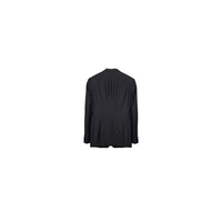 Tom Ford Silk Two-Button Patch Pocket Black Blazer