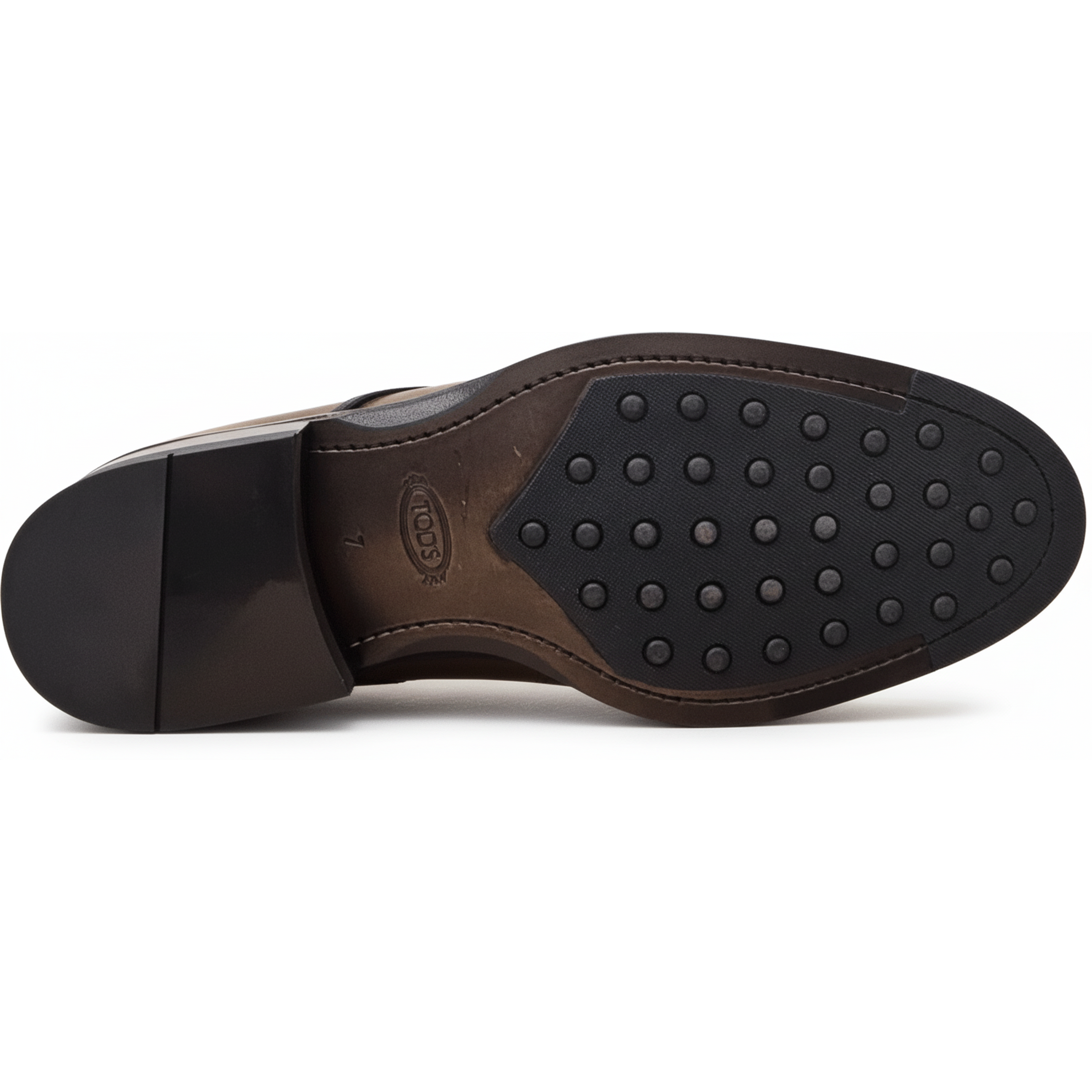 TODS MENS DRESS SHOES IN BLACK MULTI