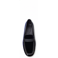TODS MENS LOAFERS IN INDIGO