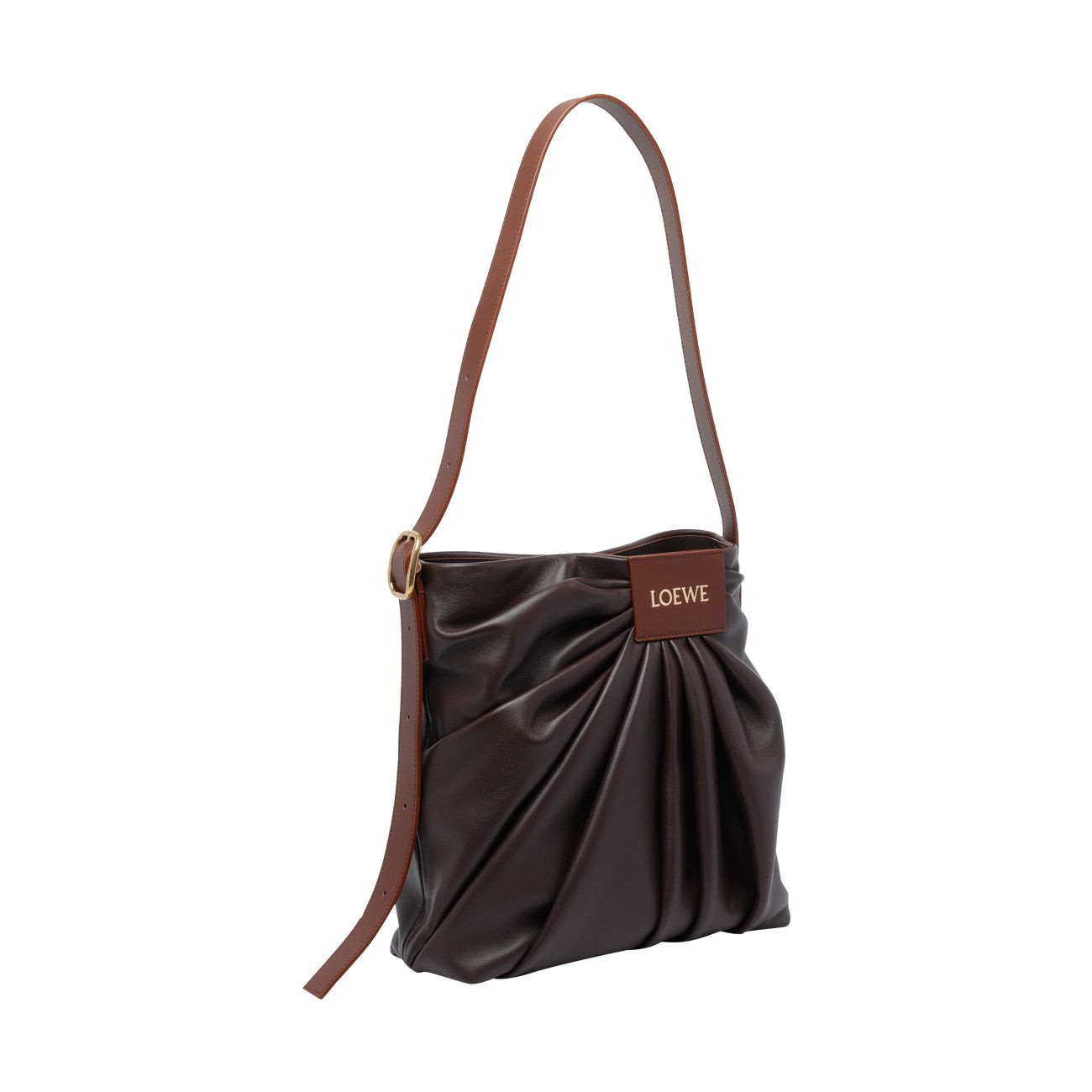 Loewe Women Draped Tote Bag With Loewe Logo