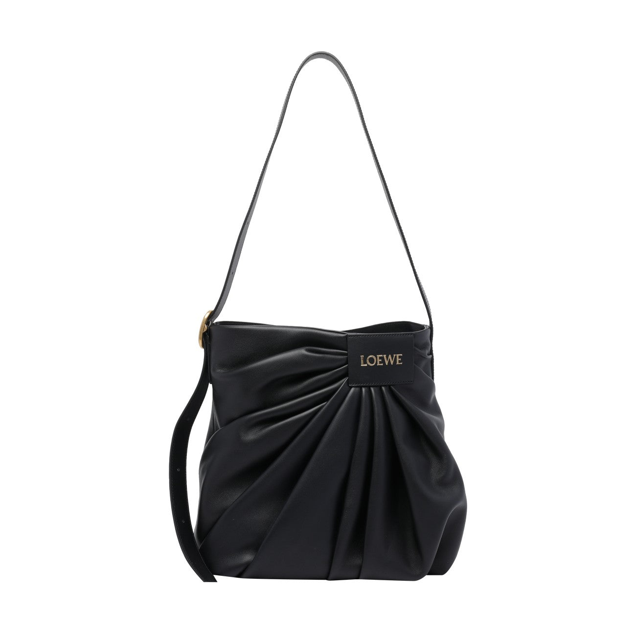 Loewe Women Draped Tote Bag With Loewe Logo