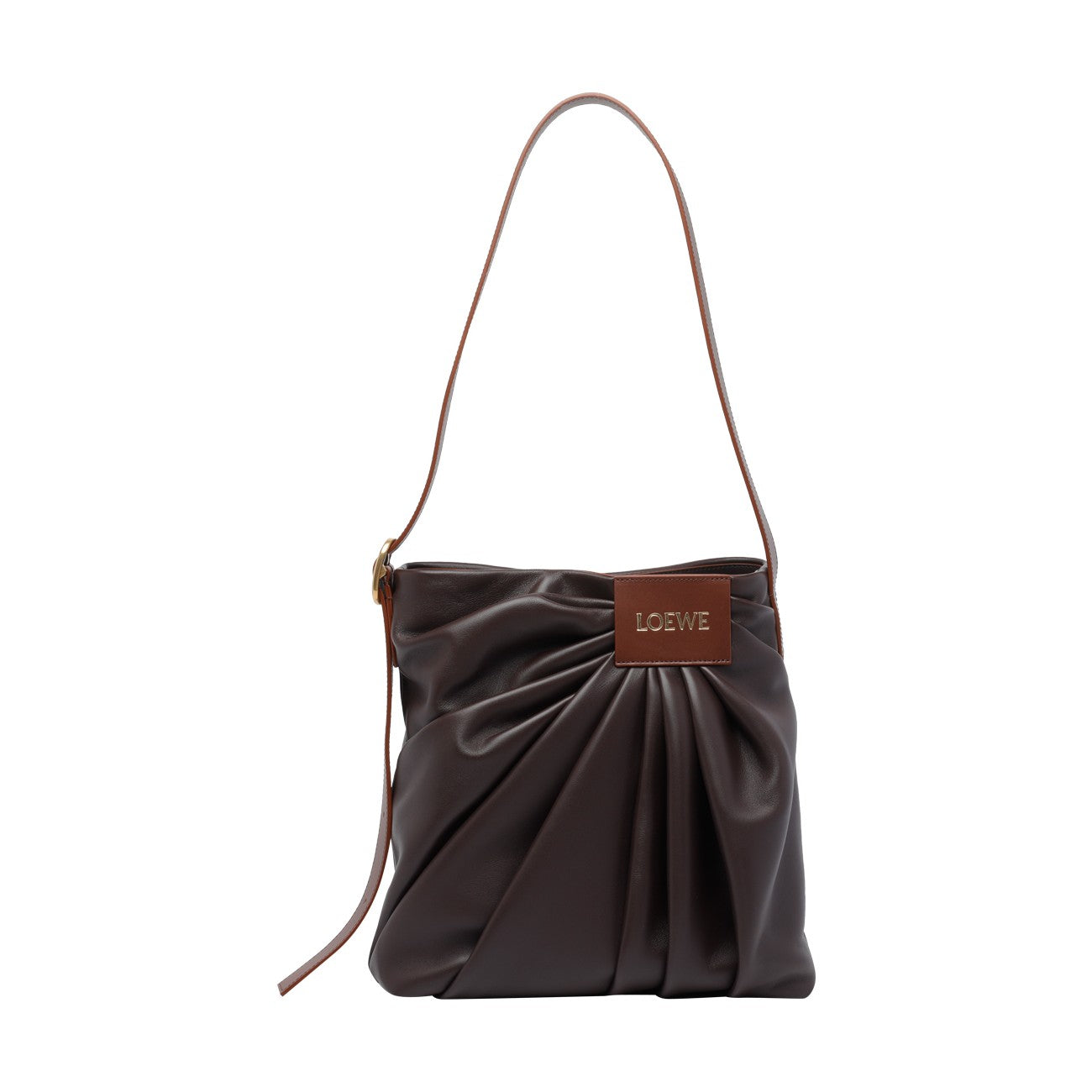 Loewe Women Draped Tote Bag With Loewe Logo