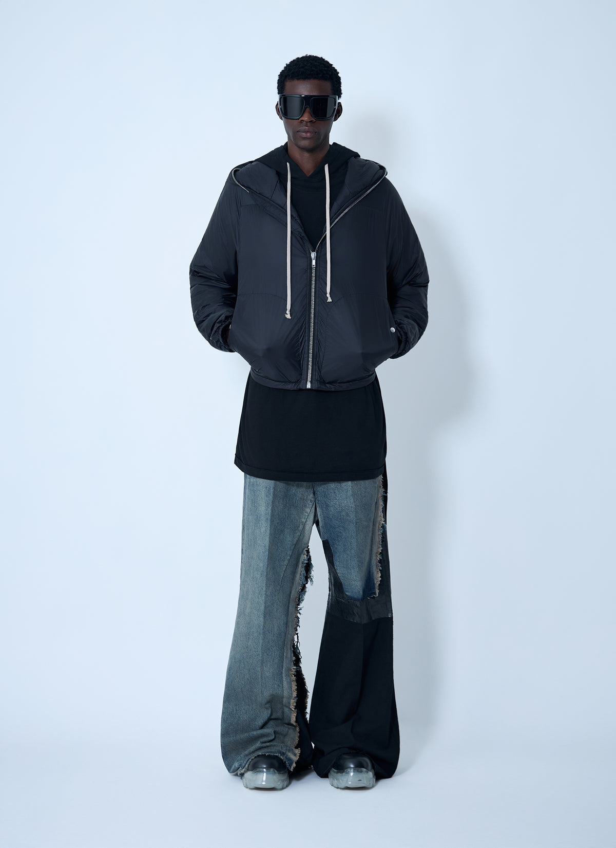 Rick Owens Drkshdw Men Sealed Winbreaker Jacket
