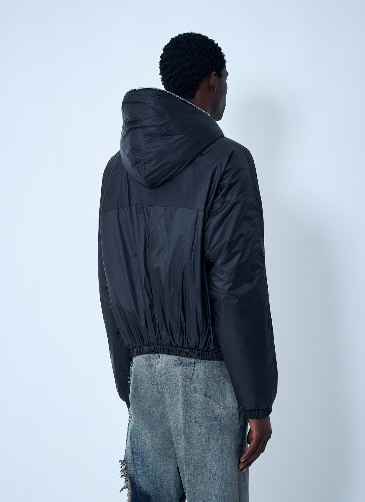 Rick Owens Drkshdw Men Sealed Winbreaker Jacket