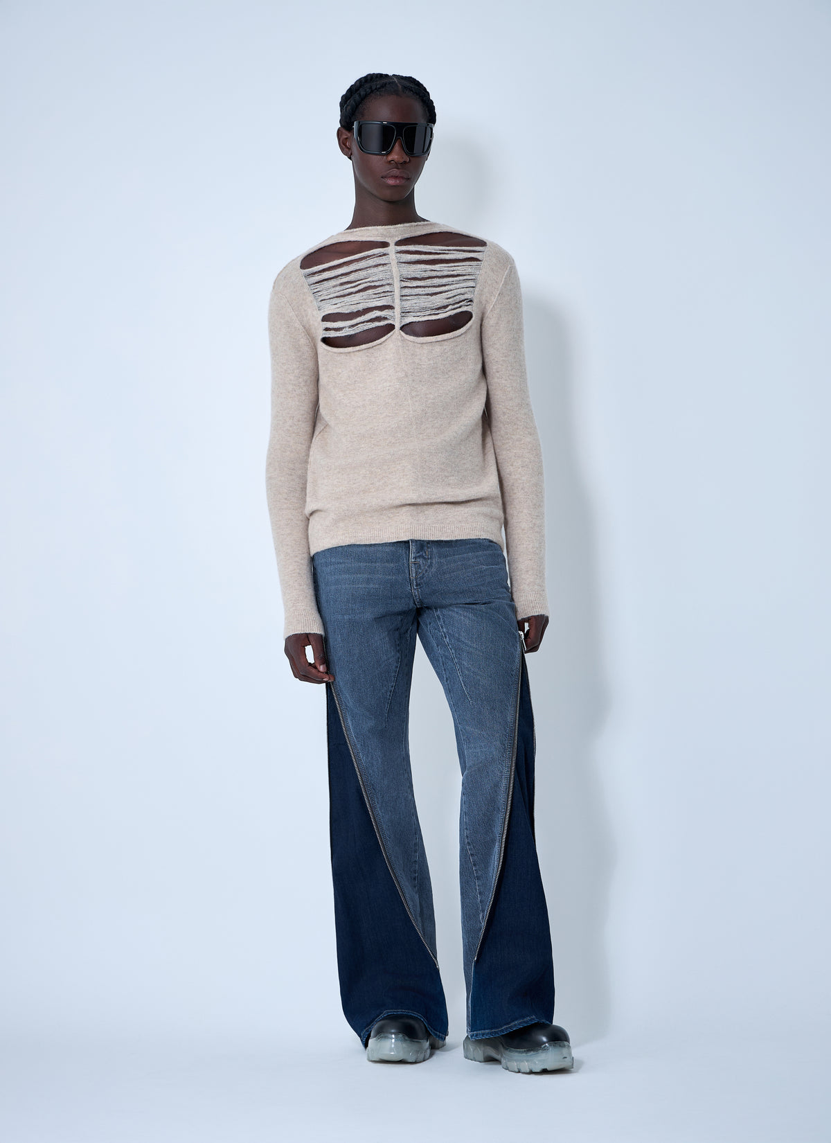 Rick Owens DRKSHDW Rick Owens Drkshdw Men Bolan Banana Pants