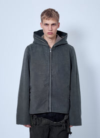 Rick Owens DRKSHDW Rick Owens Drkshdw Men Zip-Up Hooded Jacket