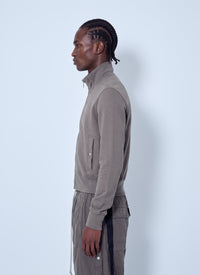Rick Owens Drkshdw Men High Neck Zip-Up Jacket