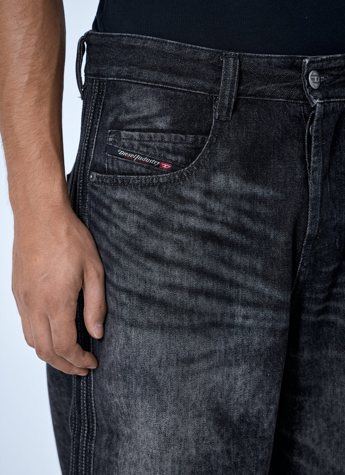 Diesel Diesel Men D-Enim-M Shorts