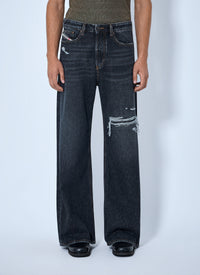 Diesel Diesel Men D-Rise Wide Leg Jeans