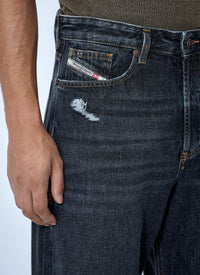 Diesel Diesel Men D-Rise Wide Leg Jeans