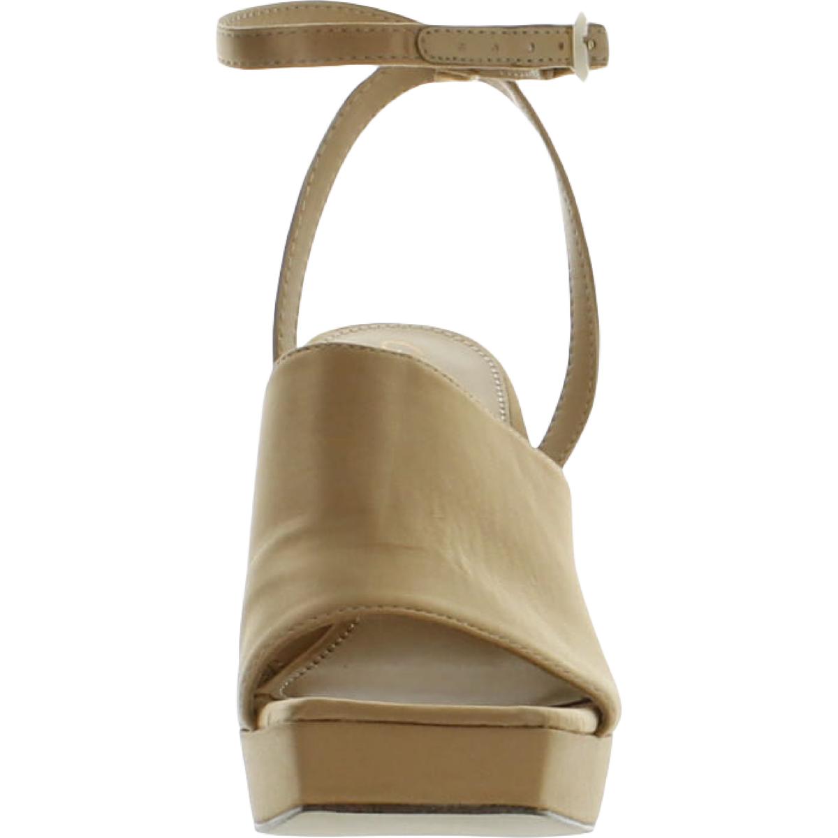 Miranda Womens Covered Platform Platform Sandals