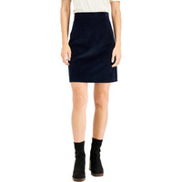 Womens Corduroy Short Mini Skirt Regular 0 (XS) Navy