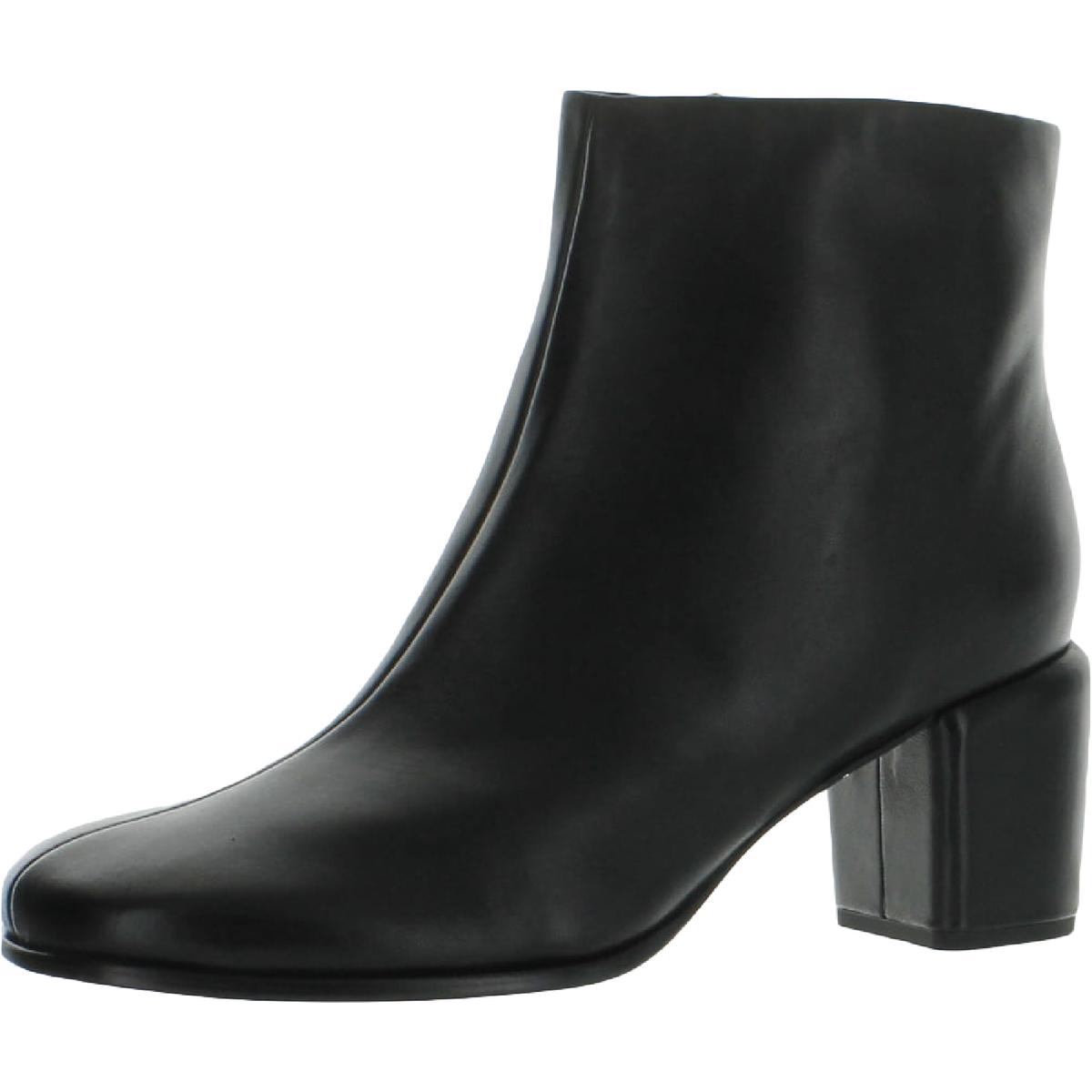 Maggie Womens Zipper Square Toe Ankle Boots
