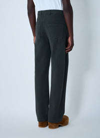 Dries Van Noten Men Drawstring Cotton Pants