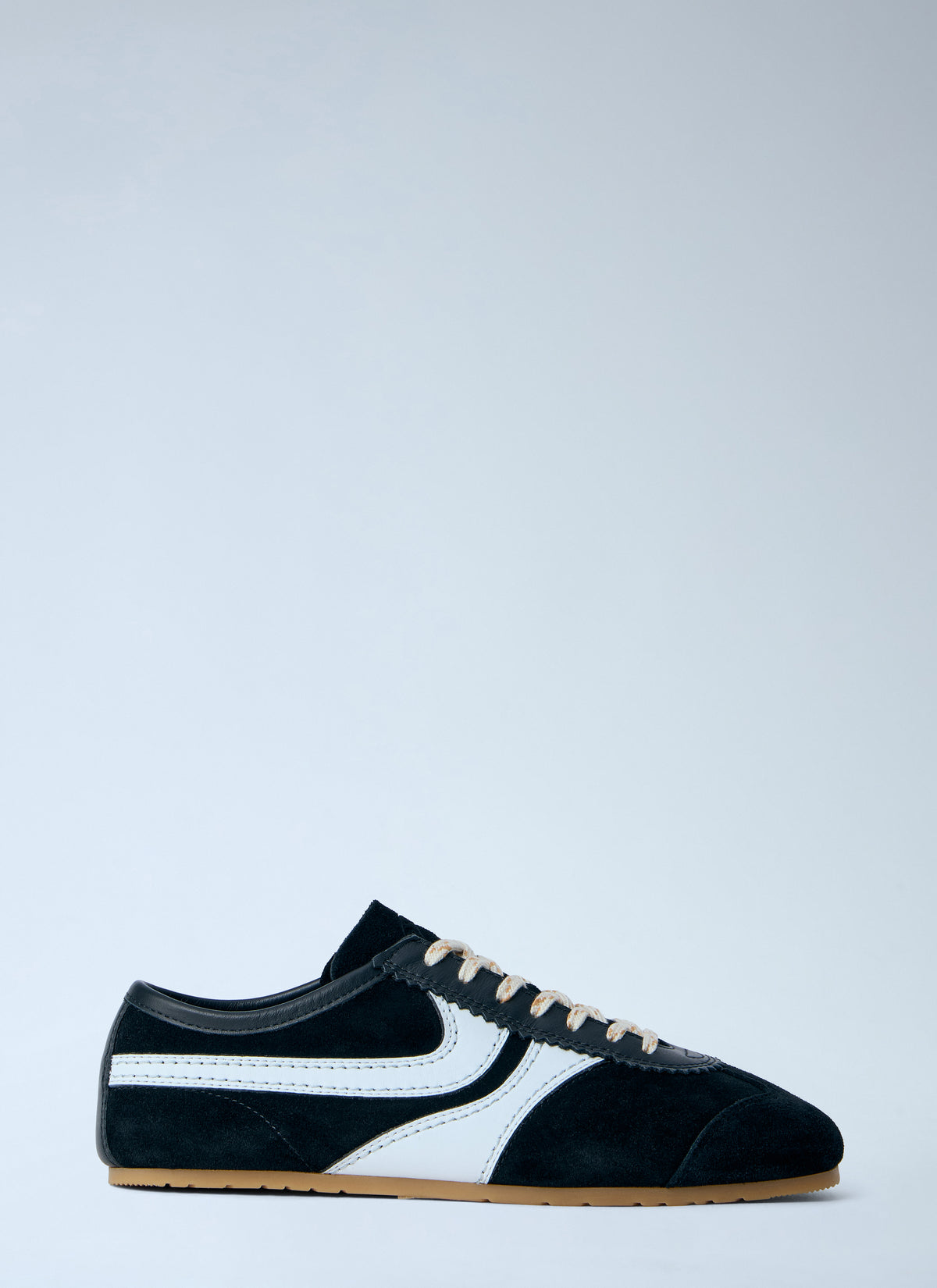 Dries Van Noten Dries Van Noten Men Suede Trimmed Sneakers