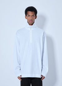 Dries Van Noten Men Hegon Long Sleeve Polo Shirt