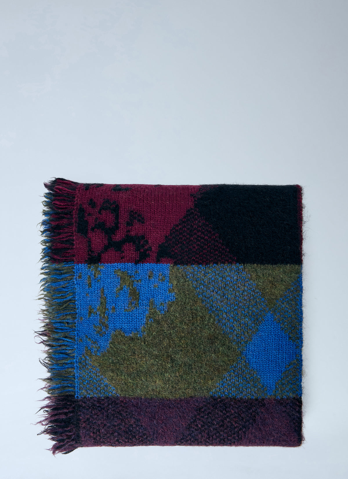 Dries Van Noten Men Mati Wool Scarf