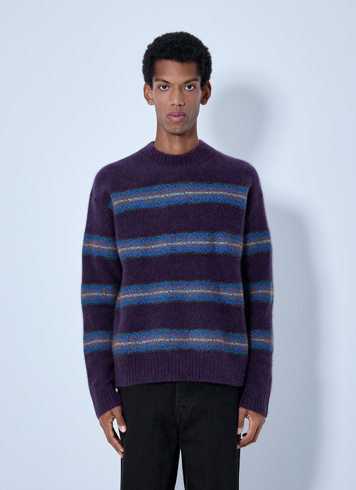 Dries Van Noten Men Master Boucle Stripe Jumper