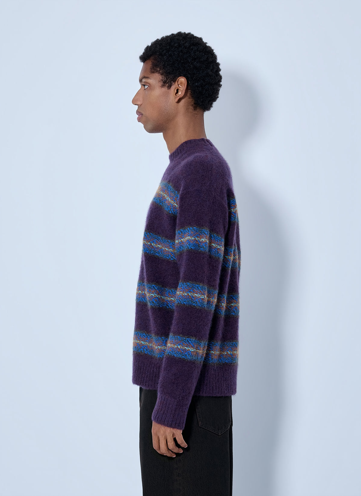 Dries Van Noten Men Master Boucle Stripe Jumper