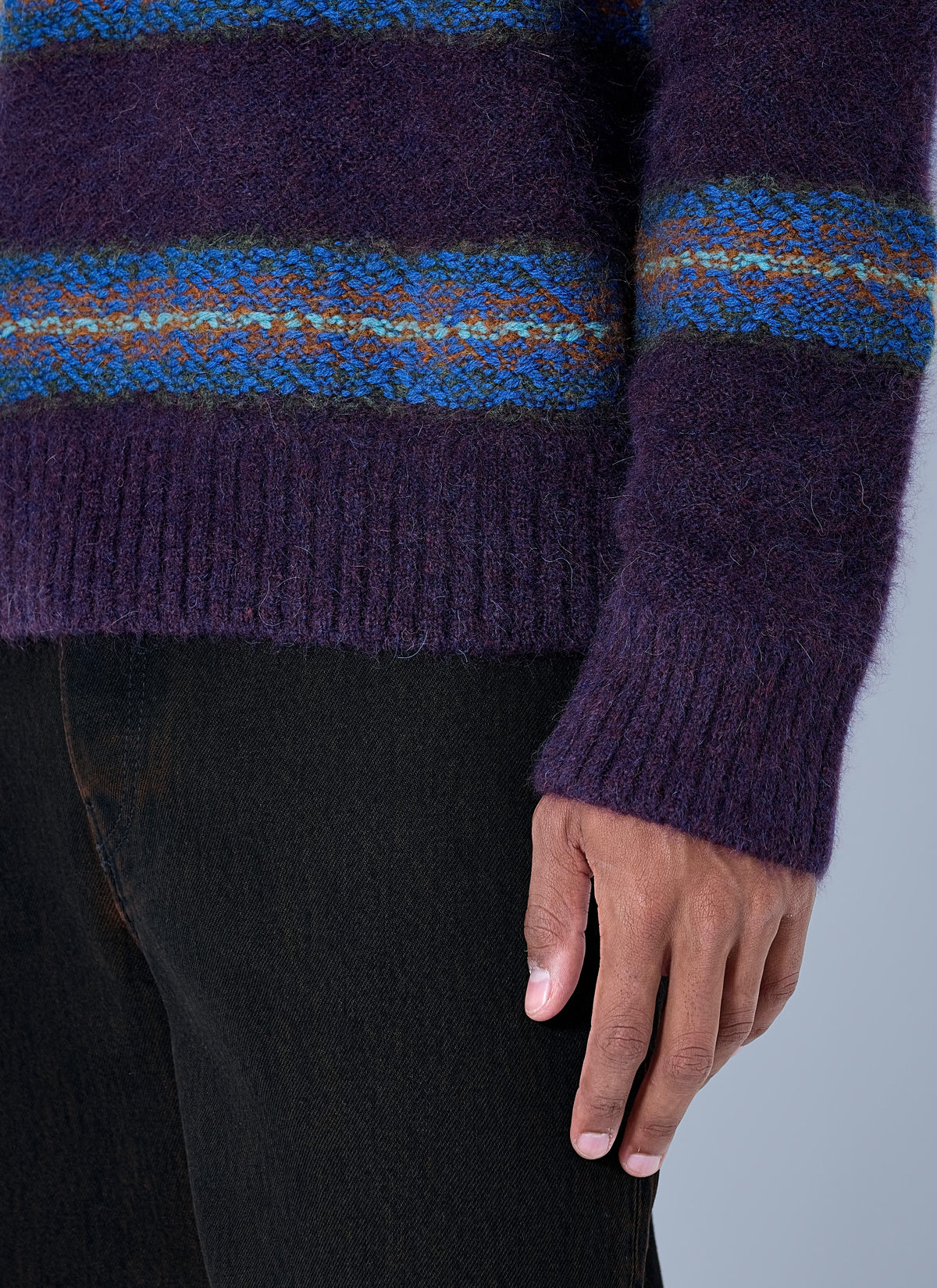 Dries Van Noten Men Master Boucle Stripe Jumper