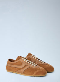 Dries Van Noten Men Suede Panel Sneakers