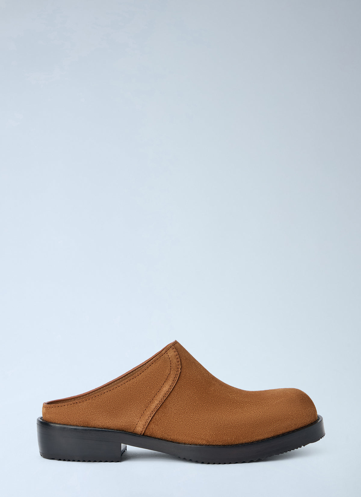 Dries Van Noten Men Suede Slip-On Mules