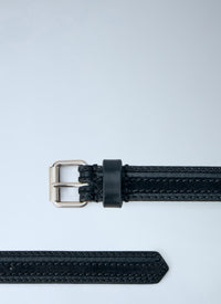 Dries Van Noten Men Smooth-Grain Leather Belt