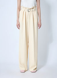 Dries Van Noten Women Belted Pants
