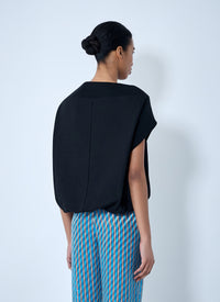 Dries Van Noten Women Draped Sleeve Top