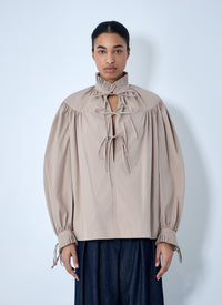 Dries Van Noten Dries Van Noten Women Gathered Neck Blouse