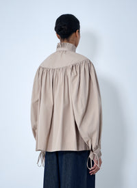 Dries Van Noten Dries Van Noten Women Gathered Neck Blouse