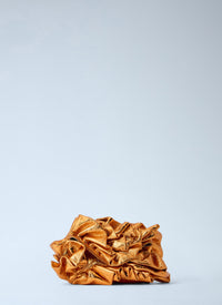 Dries Van Noten Dries Van Noten Women Ruffled Crinkled Leather Clutch Bag