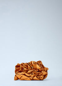 Dries Van Noten Dries Van Noten Women Ruffled Crinkled Leather Clutch Bag