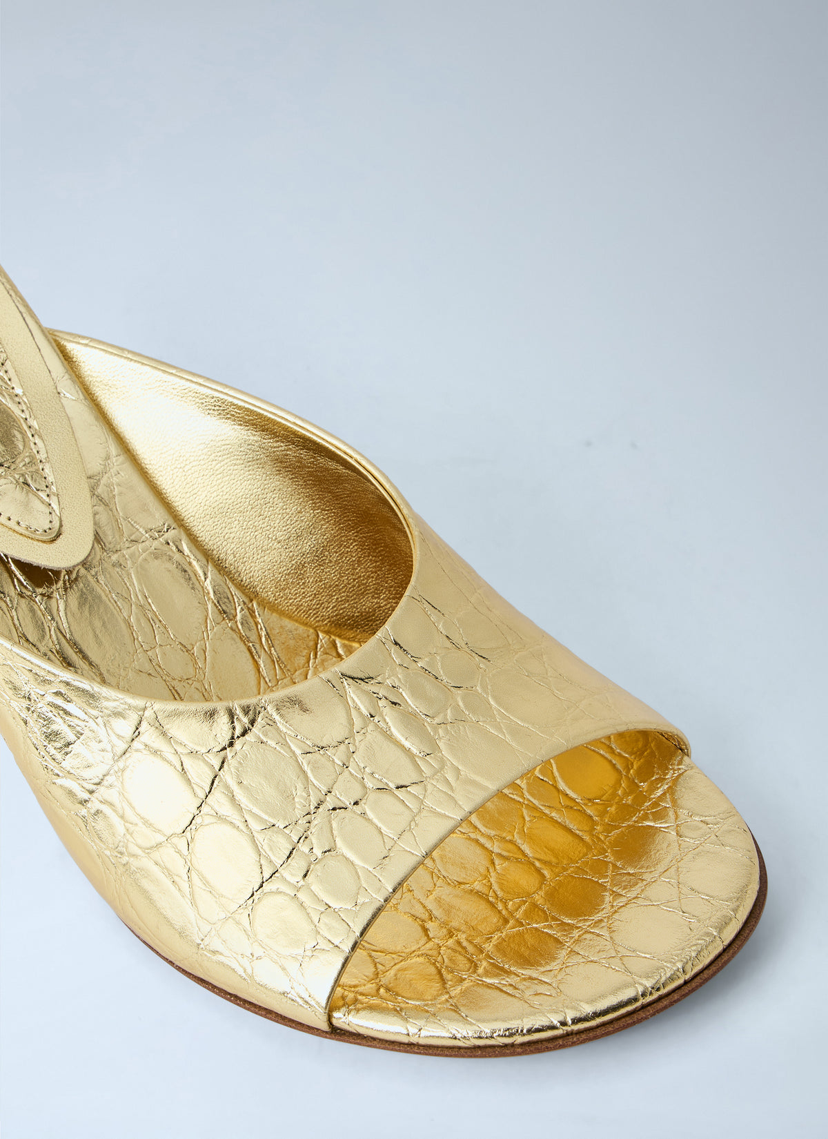 Dries Van Noten Women Sculpted Leather Mules