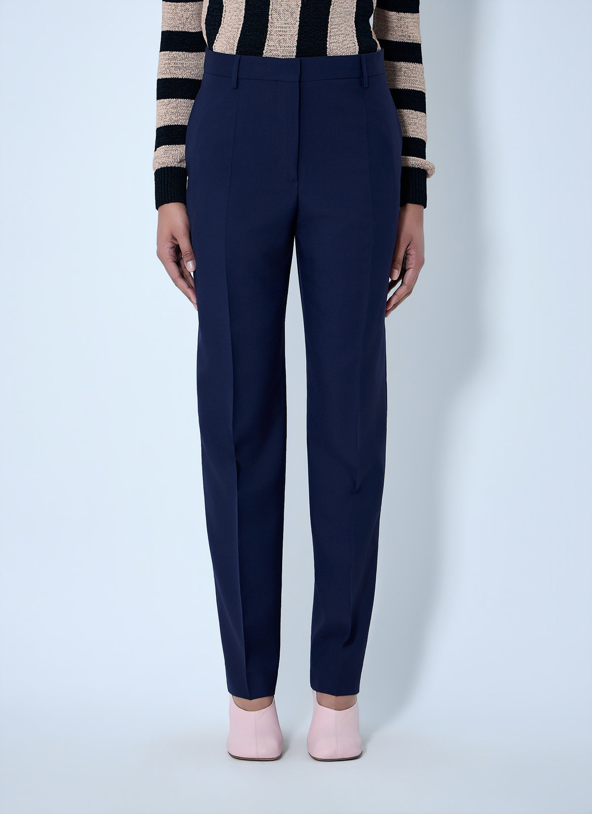 Dries Van Noten Women Wool Tailored Trousers