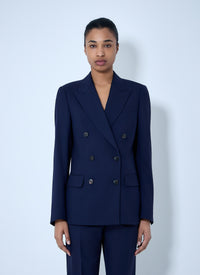 Dries Van Noten Women Double-Breasted Wool Blazer
