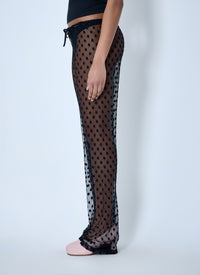 Dries Van Noten Women Sheer Lace Trousers