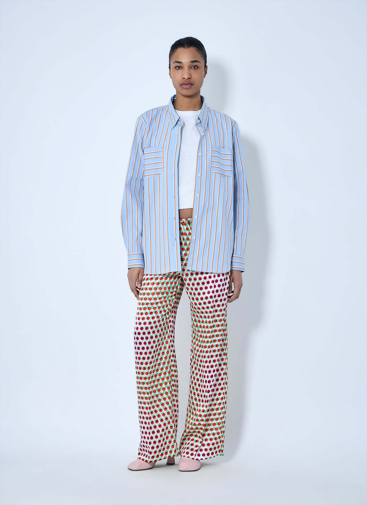 Dries Van Noten Women Wide-Leg Patterned Trousers