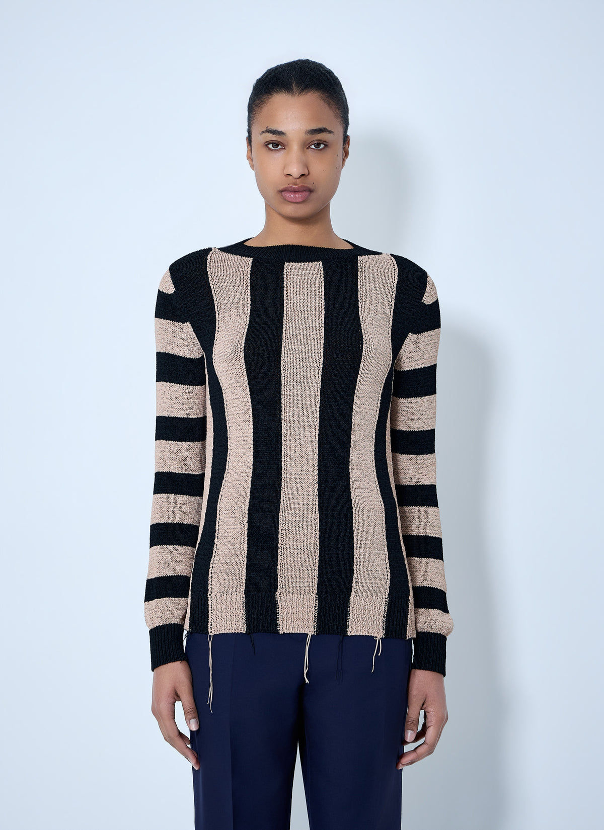 Dries Van Noten Dries Van Noten Women Striped Knit Sweater
