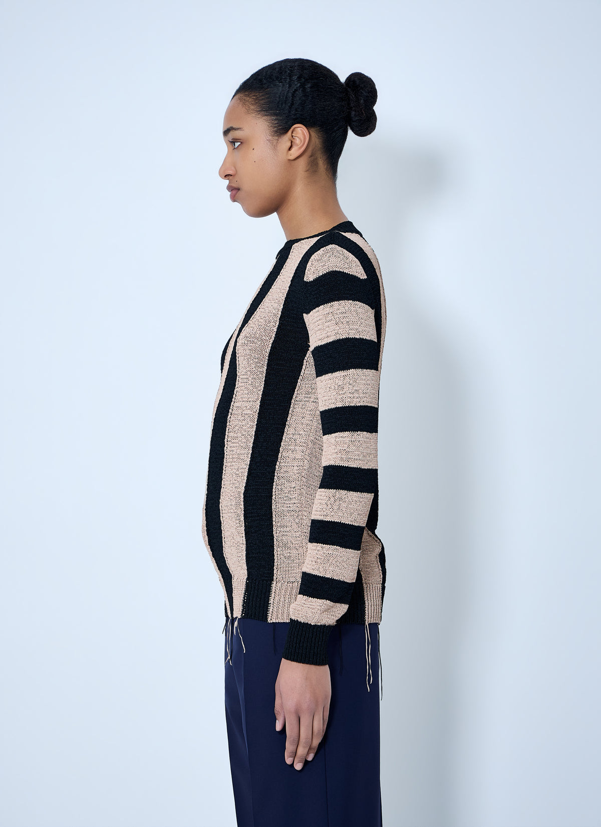 Dries Van Noten Dries Van Noten Women Striped Knit Sweater