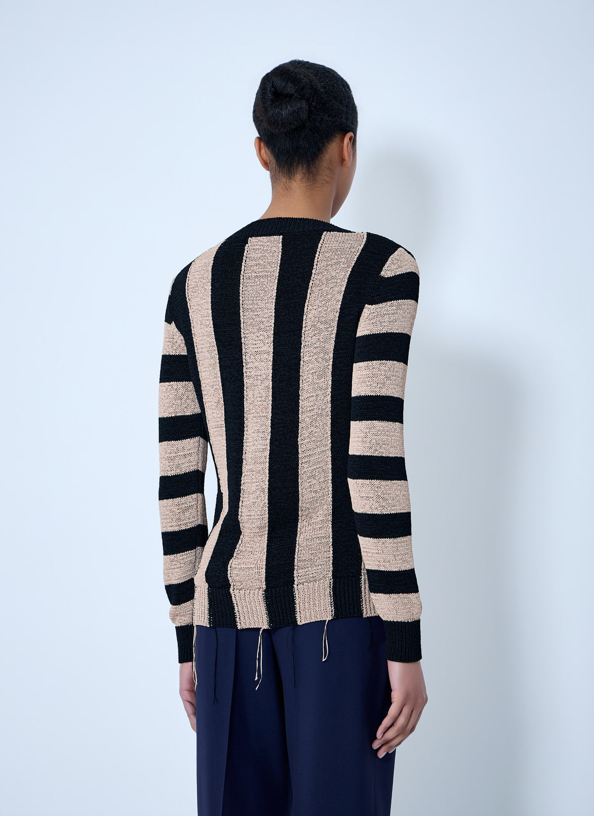 Dries Van Noten Dries Van Noten Women Striped Knit Sweater