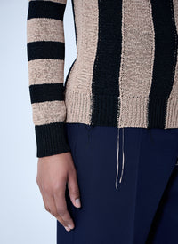 Dries Van Noten Dries Van Noten Women Striped Knit Sweater