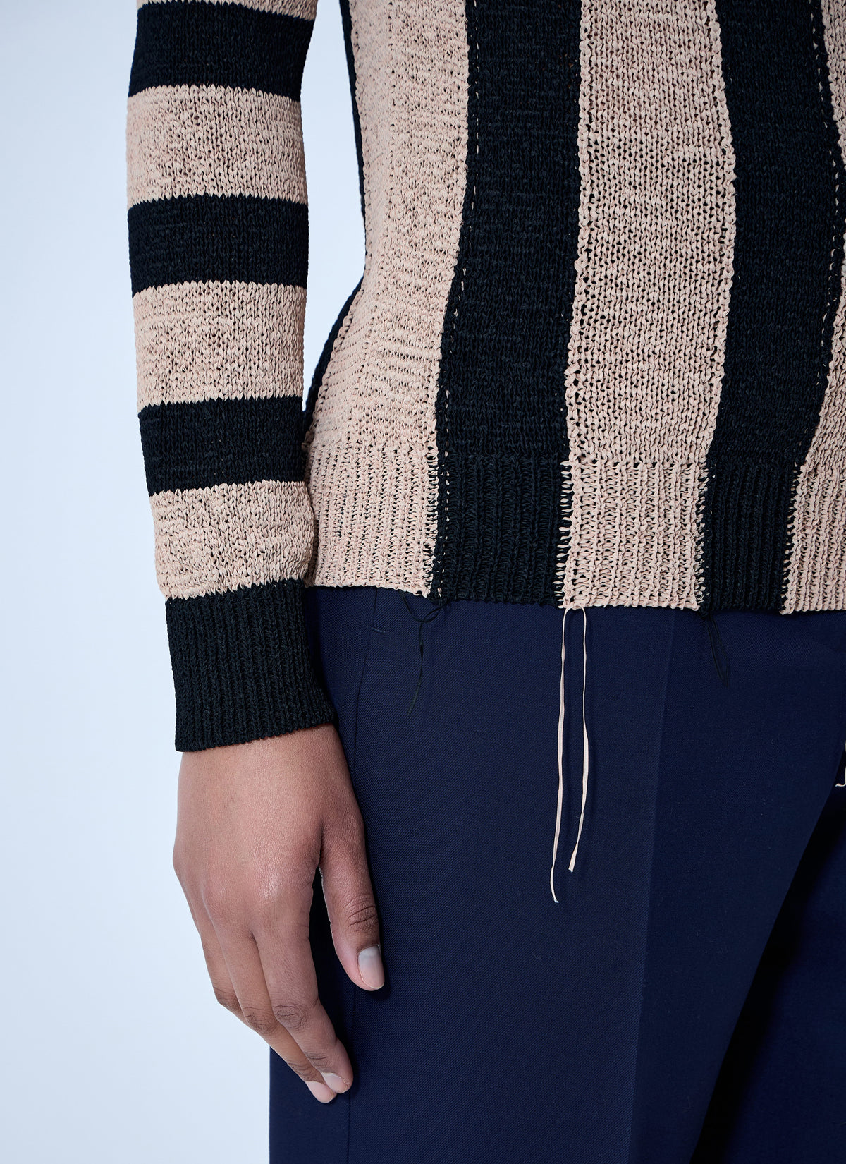 Dries Van Noten Dries Van Noten Women Striped Knit Sweater