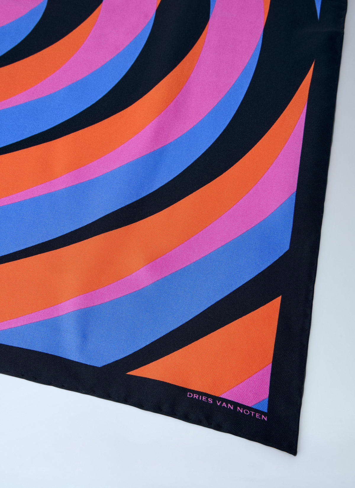 Dries Van Noten Women Geometric Patterned Silk Scarf