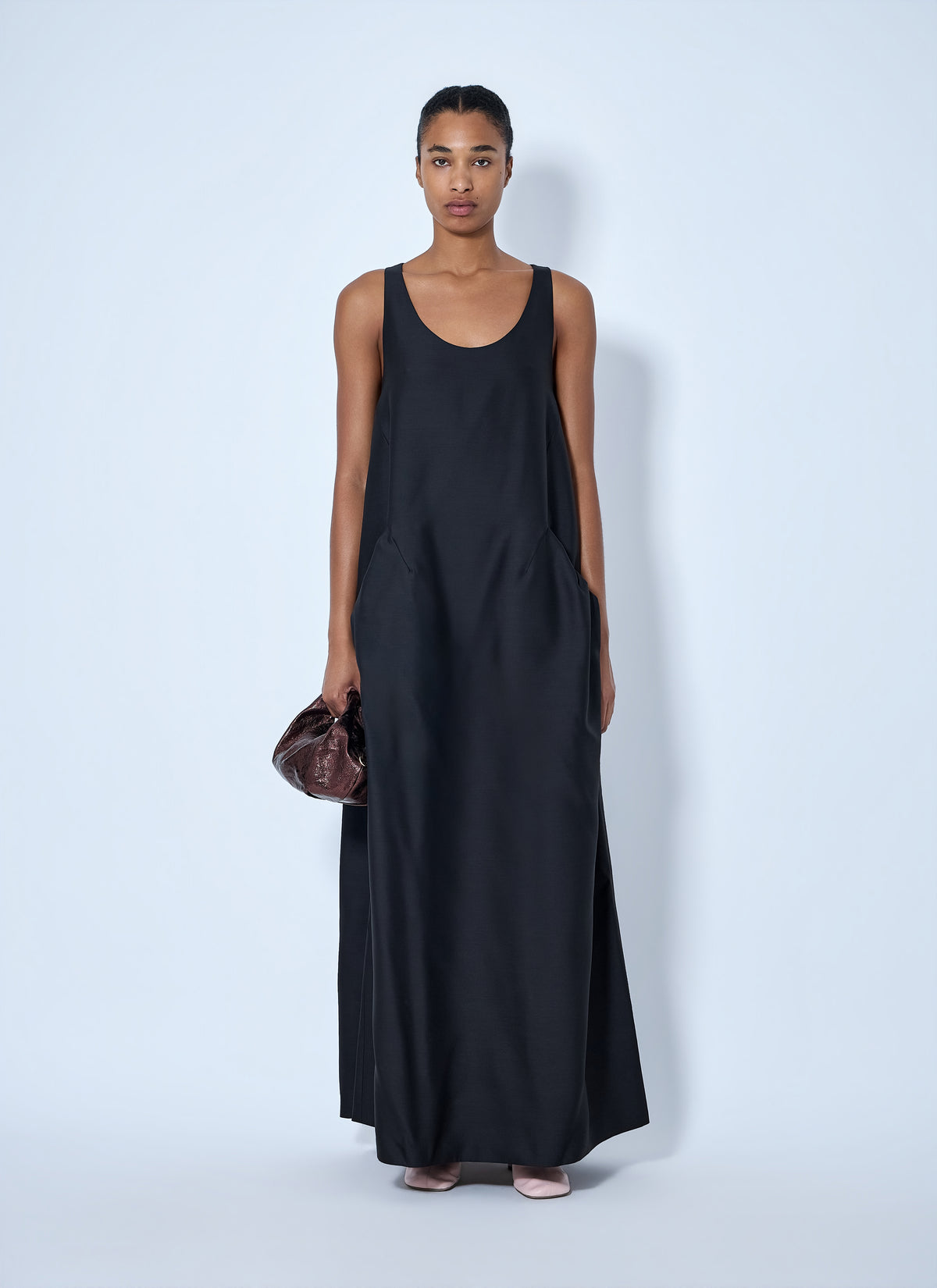 Dries Van Noten Women Drazero Wool And Silk-Blend Maxi Dress
